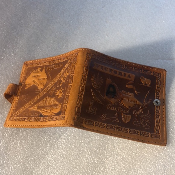 Australian Genuine leather wallet -Brown color - Picture 6 of 16